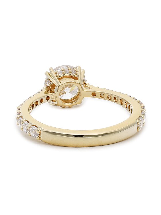 Swarovski Swarovski Пръстен Constella Ring Rnd M 5642617 Златист