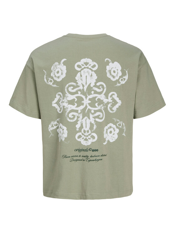 Jack & Jones Jack & Jones T-shirt Montauk Back 12290892 Zelena Regular Fit