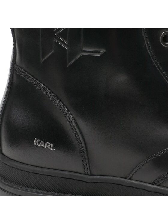 KARL LAGERFELD KARL LAGERFELD Zimski škornji KL11260 Črna