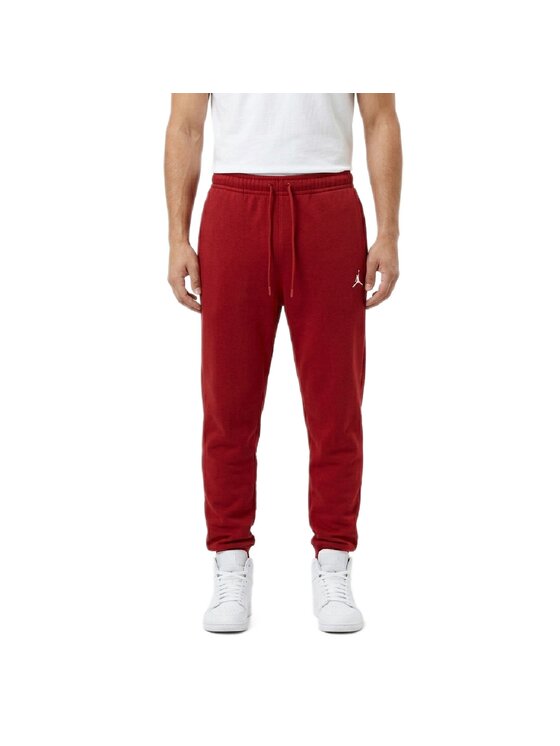 Nike Nike Spodnie dresowe Essentials Czerwony Regular Fit