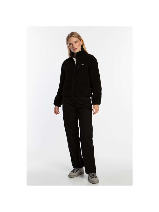 Dickies Dickies Felpa MOUNT HOPE FLEECE W BLACK DK0A4YGNBLK Nero Classic Fit
