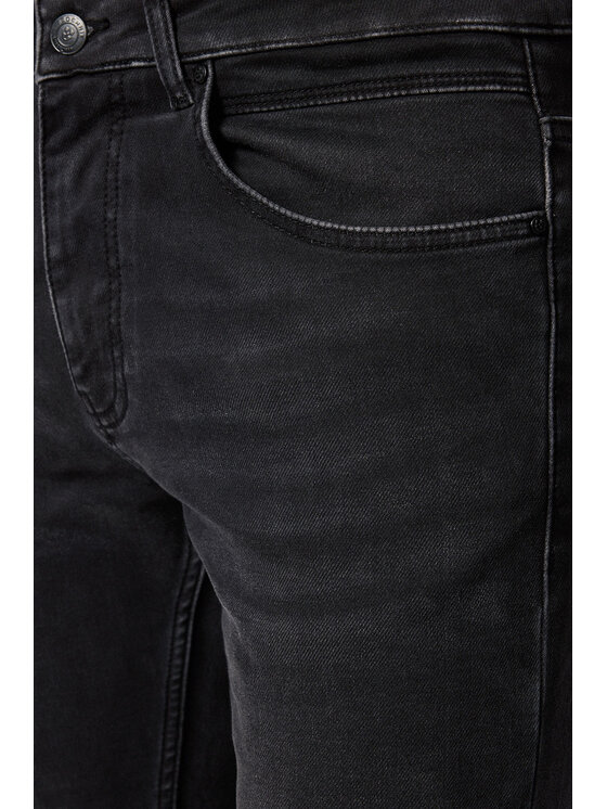 Próchnik Próchnik Jeansy PM9 SP113225000002 Czarny Slim Fit