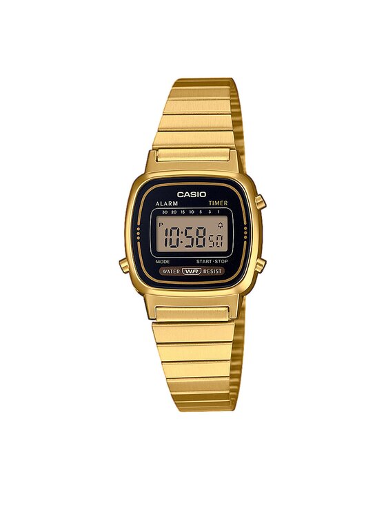 Casio Casio Zegarek Vintage LA670WEGA-1EF Złoty