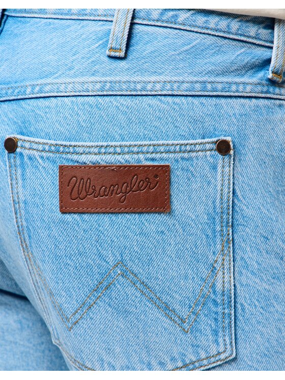 Wrangler Wrangler Jeansy Frontier Niebieski Straight Leg