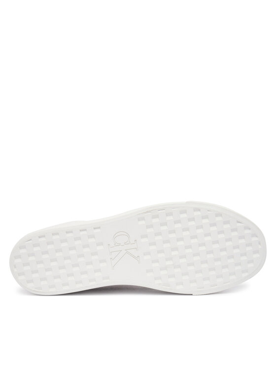 Calvin Klein Jeans Calvin Klein Jeans Sneakersy Vulc Flatform Low Canvas Mg YW0YW01763 Bordowy