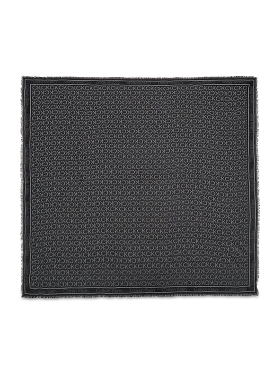 Calvin Klein Calvin Klein Tuch Monogram Jacquard Scraf K60K608779 Grau