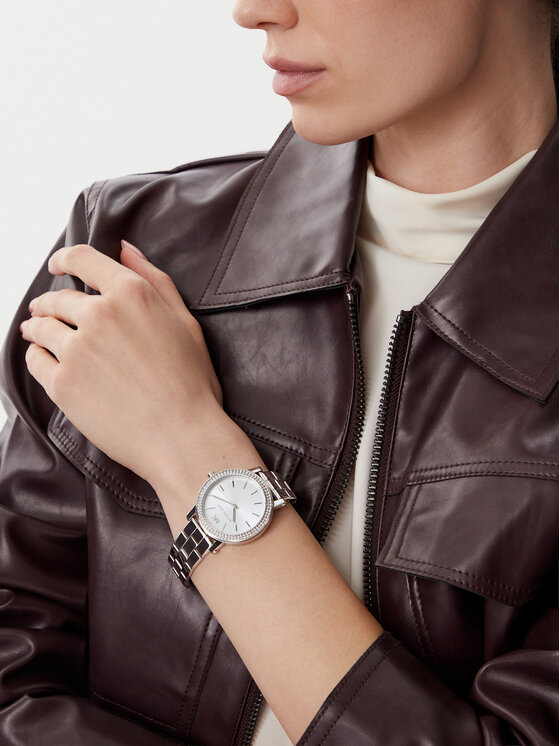 Michael Kors Michael Kors Pulkstenis Corey MK7549 Sudraba
