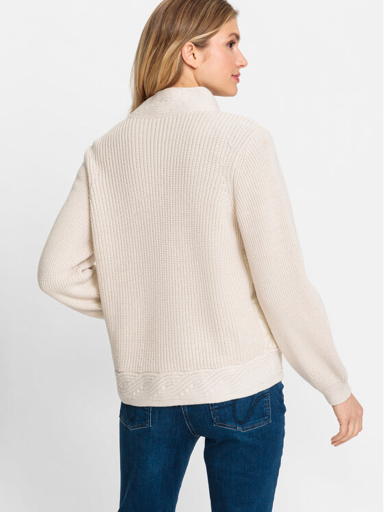 Olsen Olsen Суитшърт 11004113 Екрю Regular Fit