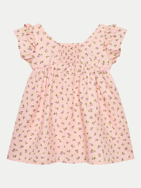 United Colors Of Benetton Rochie de vară 4YP7GV01G Roz Regular Fit