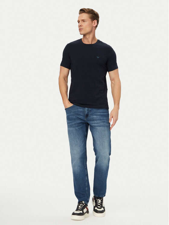 Emporio Armani Underwear Emporio Armani Underwear Set t-shirt majica﻿ EM000391 AF18881 MB143 Plava Regular Fit