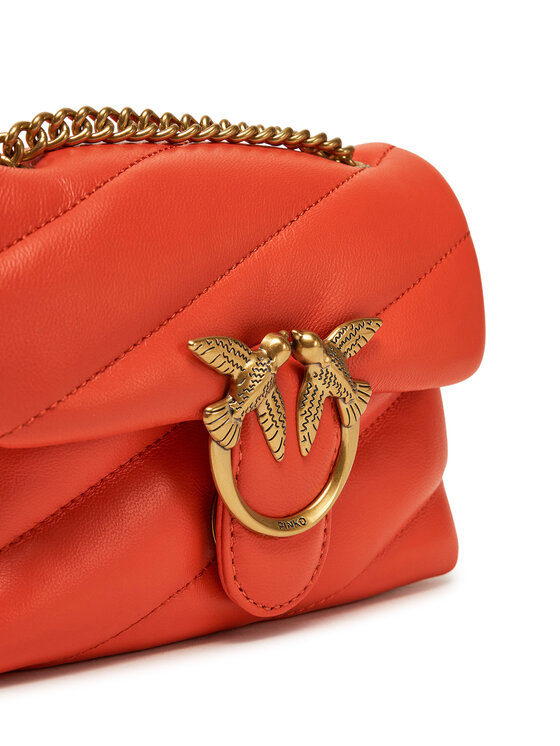 PINKO PINKO Ročna torba Love Puff Baby Cl PE25 PLTT 100040 A0F2 Oranžna