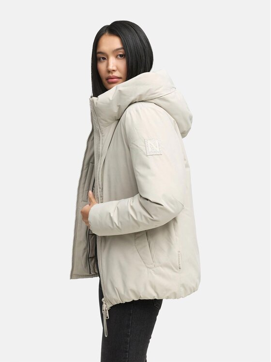 Navahoo Navahoo Kurtka zimowa Blütenlicht Szary Regular Fit