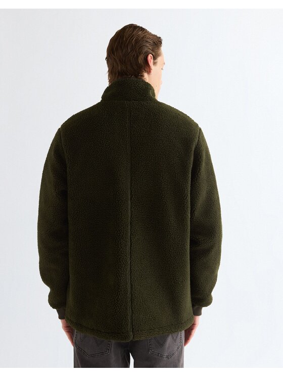 Wrangler Wrangler Kurtka przejściowa FCE JACKET Zielony Relaxed Fit