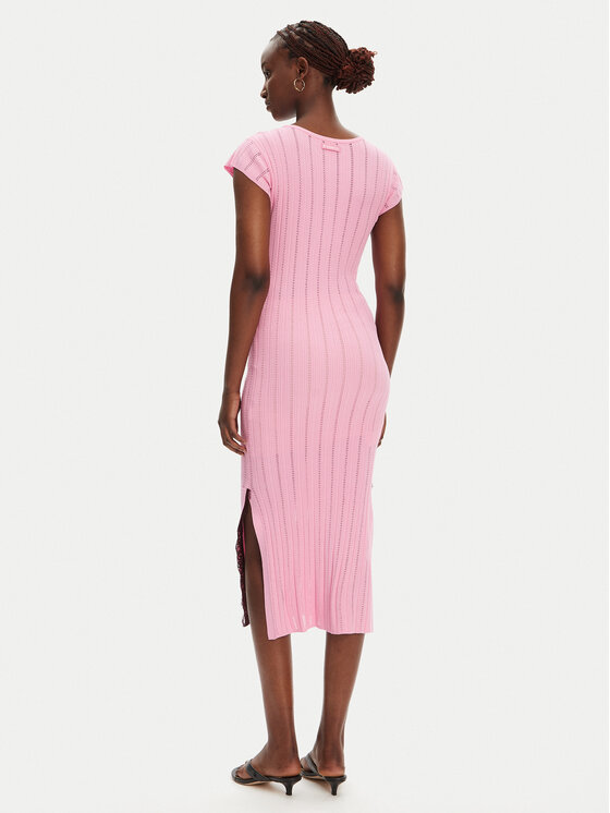 PINKO PINKO Úpletové šaty 104745 A2FR Ružová Regular Fit