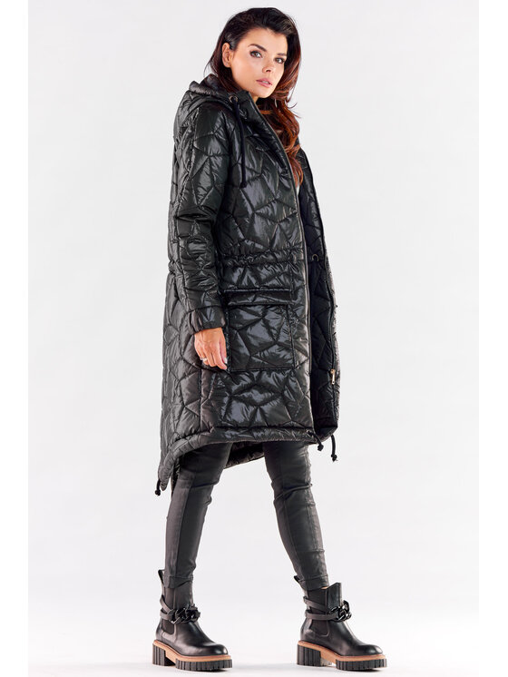 Awama Awama Kabát A538 Černá Basic Fit