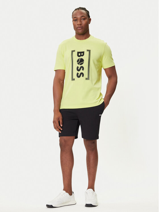 BOSS BOSS T-Shirt Iconic TL 50543905 Zielony Relaxed Fit