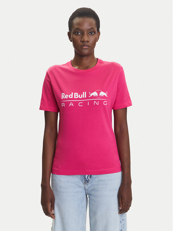 Pepe Jeans Pepe Jeans Marškinėliai Red Bull Racing RL500004 Rožinė Regular Fit