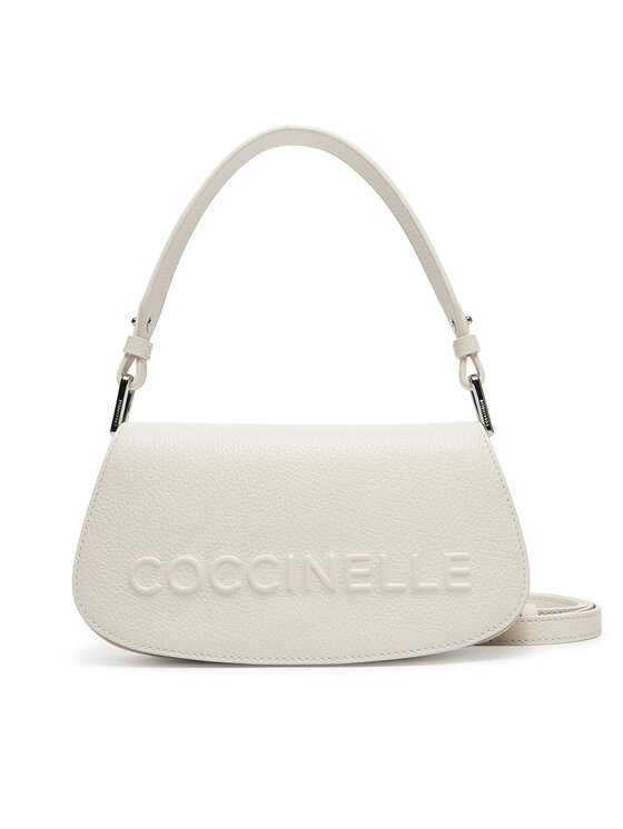 Coccinelle Coccinelle Ročna torba QBB Coccinelle Myrtha Maxi Logo E5 QBB 52 01 01 Bela