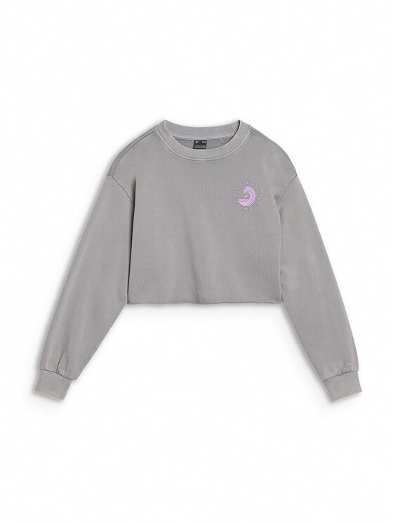 4F 4F Bluza SWELLS OF THE OCEAN Szary Oversize