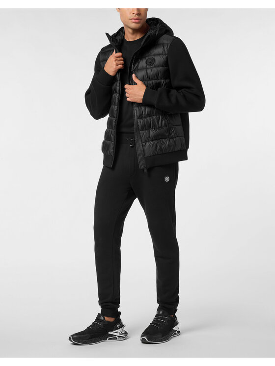Plein Sport Plein Sport Kurtka puchowa 24007 Czarny Regular Fit