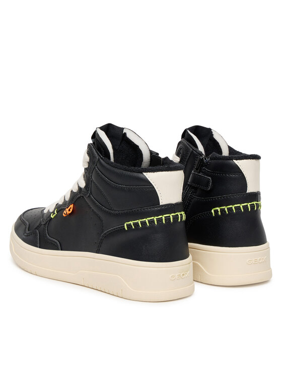 Geox Geox Tenisice J Lestrella J56NLA 000BC C9999 D Crna