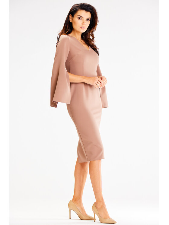 Awama Awama Abito da sera A596 Marrone Basic Fit