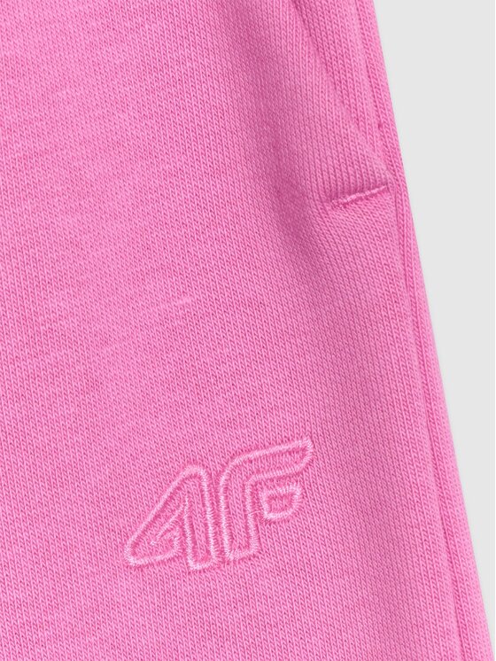 4F 4F Παντελόνι φόρμας 4FJRAW25TTROF1616-54S Ροζ Regular Fit