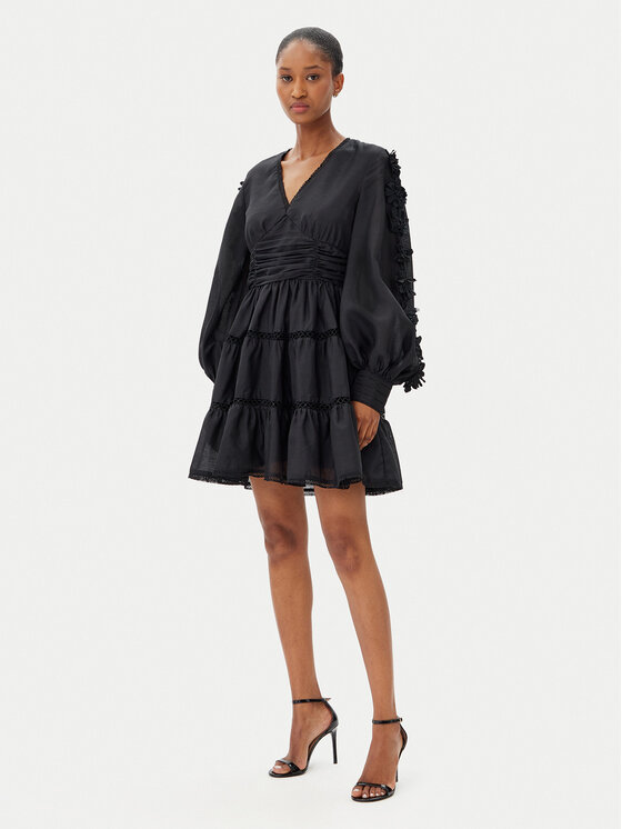 French Connection French Connection Coctailkleid 71YBE Schwarz Regular Fit