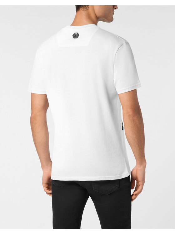 PHILIPP PLEIN PHILIPP PLEIN T-shirt 23589 Bianco Regular Fit