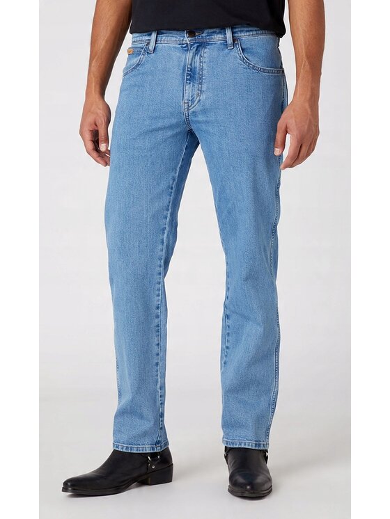 Wrangler Wrangler Jeans Texas Blu Straight Fit