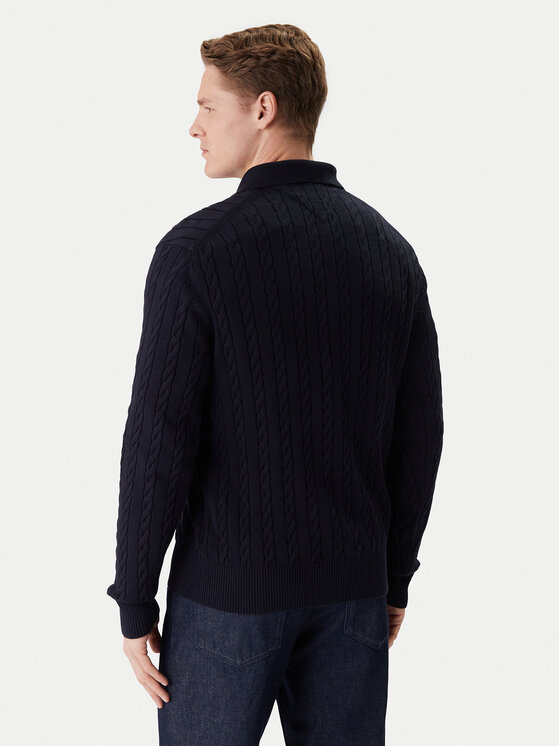 Tommy Hilfiger Tommy Hilfiger Svetr Classic MW0MW41955 Tmavomodrá Regular Fit