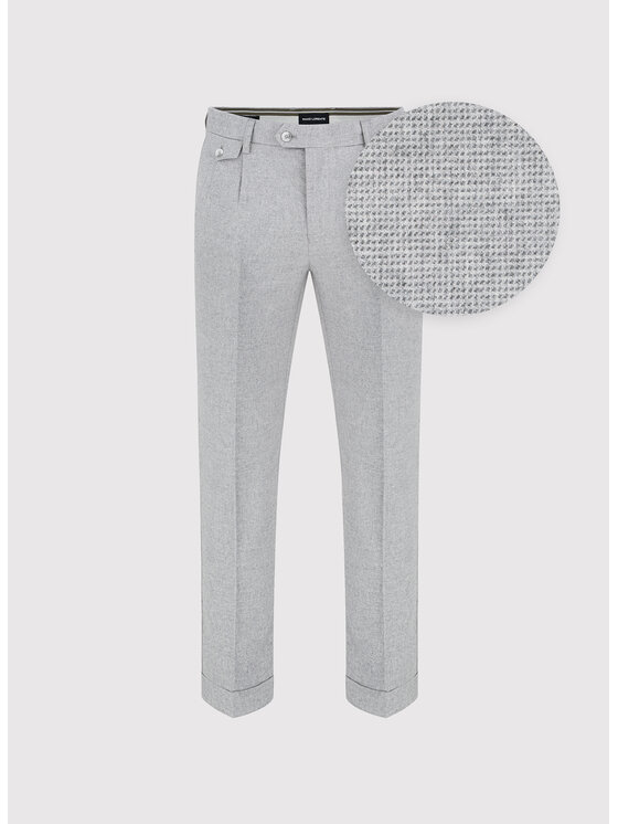 Pako Lorente Pako Lorente Spodnie materiałowe P26WF-WX-006 Szary Straight Fit