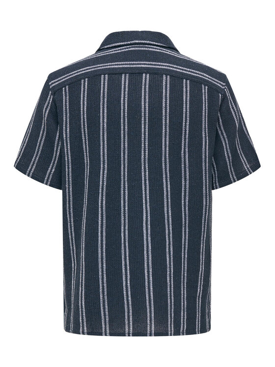 Only & Sons Only & Sons Srajca 22025659 Mornarsko modra Regular Fit