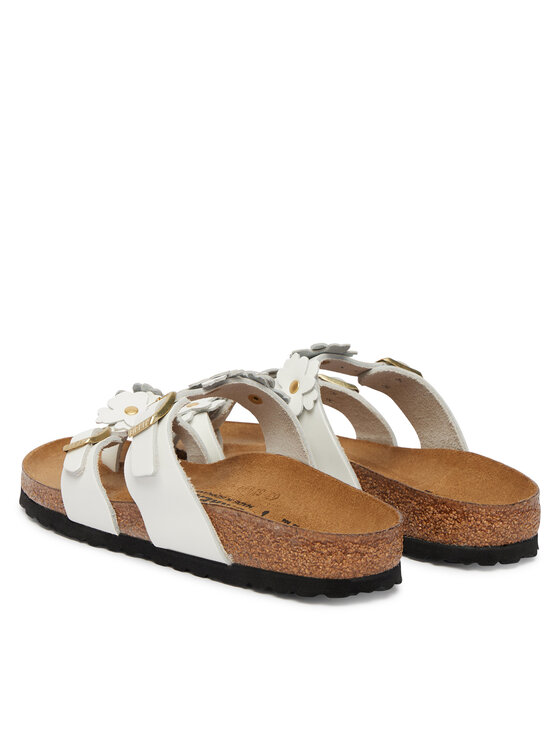 Birkenstock Birkenstock В'єтнамки Mayari Flowe Embellishment 1032060 Білий