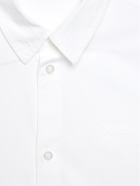 Guess Guess Marškiniai L3YH04 WE5W0 Balta Regular Fit