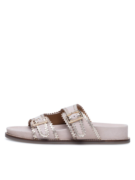 Sergio Bardi Sergio Bardi Pantoletten SERGIO BARDI-WI29-03-M24-SB Beige
