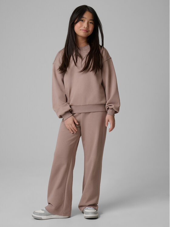 4F 4F Bluza BASIC+ Beżowy Regular Fit