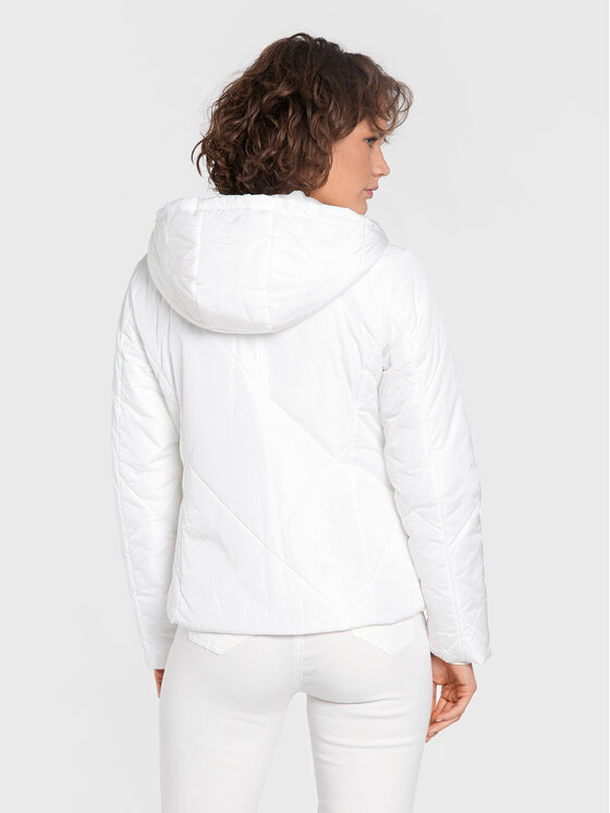 Liu Jo Sport Liu Jo Sport Demisezoninė striukė TF2193 E0789 Balta Regular Fit