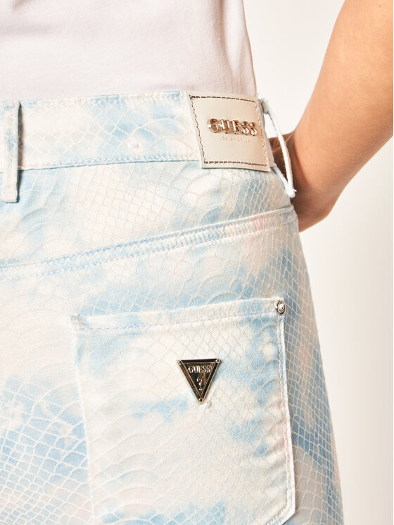 Guess Guess Jeggings W02A03 WCRR1 Albastru Skinny Fit