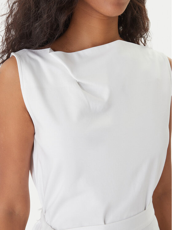 BOSS BOSS Coctailkleid Emiaky 50558902 Weiß Slim Fit