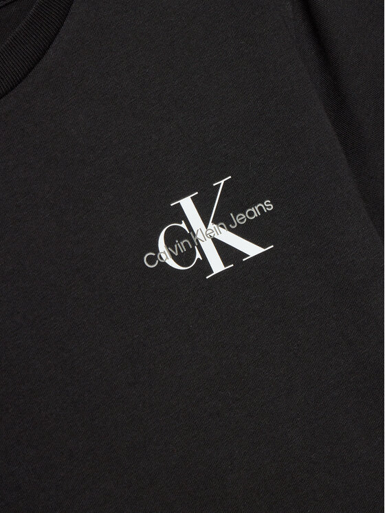 Calvin Klein Jeans Calvin Klein Jeans T-Shirt Monogram IU0IU00624 D Schwarz Regular Fit