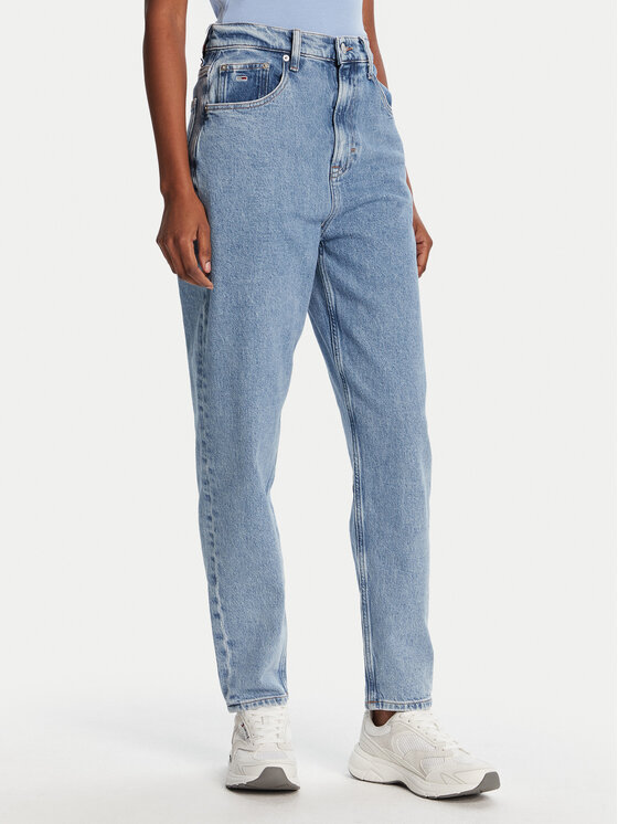 Tommy Jeans Tommy Jeans Jeansy DW0DW21392 Modrá Mom Fit