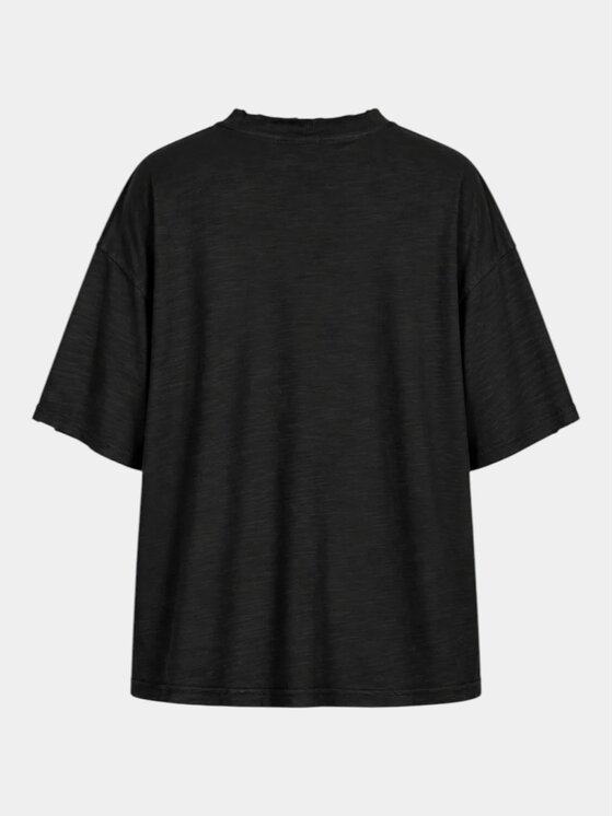 MADE BY SOCIETY MADE BY SOCIETY T-Shirt MONOCHROME - T27464 Czarny Basic Fit