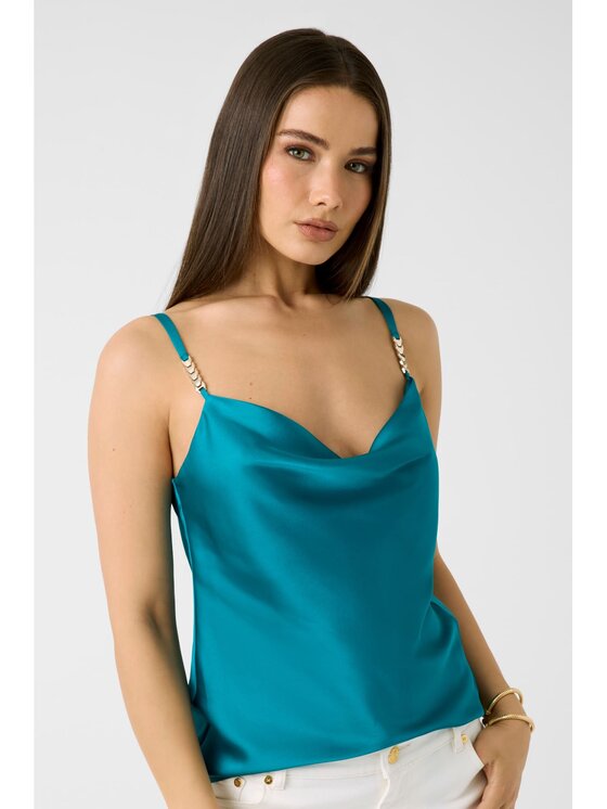 Marciano Guess Marciano Guess Top 182999 Niebieski Classic Fit