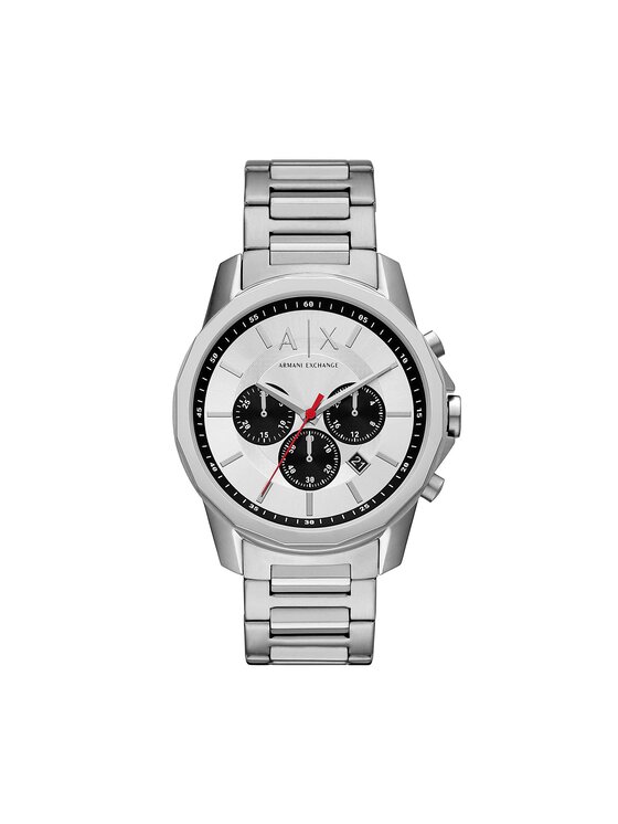 Armani Exchange Ročna ura Banks AX1742 Srebrna