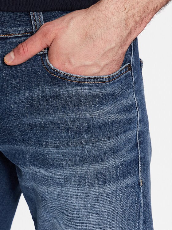 Mustang Mustang Jeans hlače Oregon 3116-5111 Modra Slim Fit