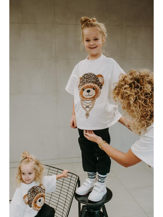 Bejbi Story Bejbi Story T-Shirt T-shirt oversize Elliot Teddy Écru Oversize