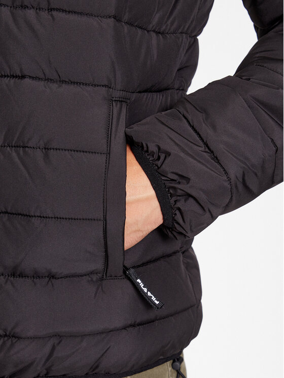 Fila Fila Kurtka przejściowa FAM0456 Czarny Regular Fit