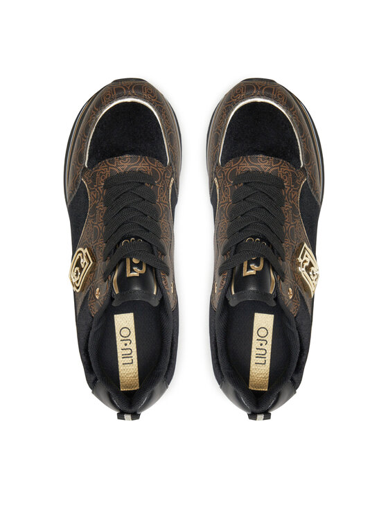 Liu Jo Liu Jo Sneakersy Maxi Wonder 73 BF4007 EX057 Brązowy