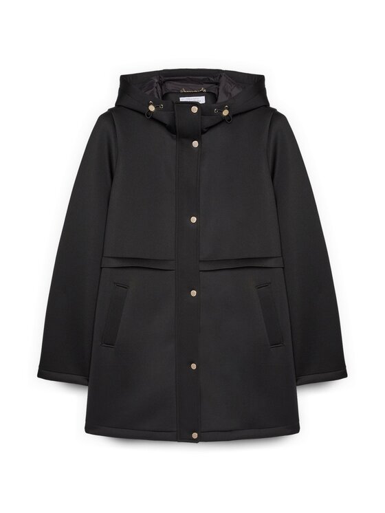 Fiorella Rubino Fiorella Rubino Cappotto invernale 8000L000081N033 Nero Regular Fit